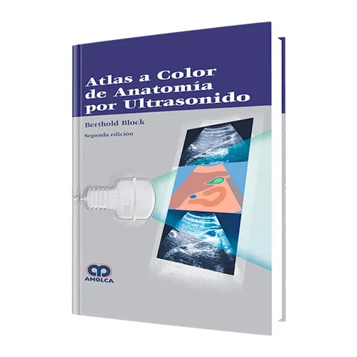 Portada de Atlas a color de anatomía por ultrasonido