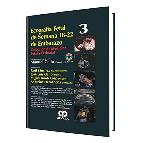 Portada de Ecografía fetal de semana 18-22 de embarazo