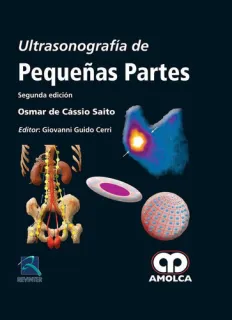 Portada de Ultrasonografía de Pequeñas Partes (Spanish Edition)