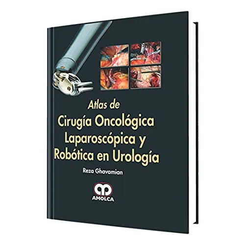 Portada de Atlas de cirugía oncológica laparoscópica y robótica en urología