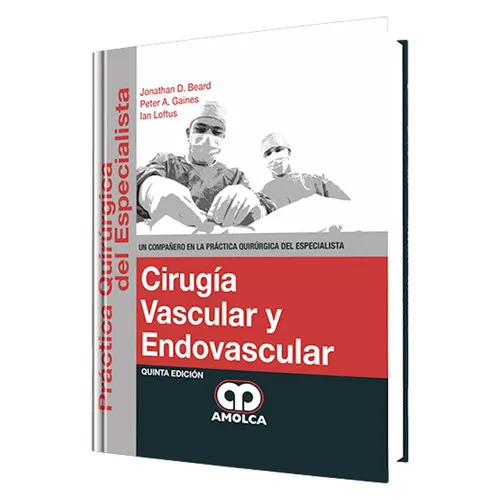 Portada de Cirugía vascular y endovascular (Spanish Edition)