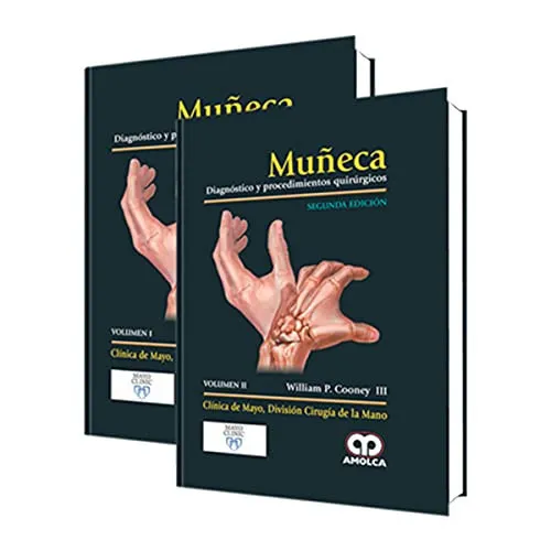 Portada de Muñeca Diagnóstico y procedimientos quirúrgicos – 2 Tomos – Segunda edición