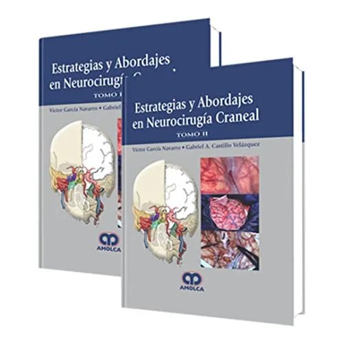 Portada de Estrategias y Abordajes en Neurocirugía Craneal – 2 Tomos