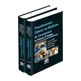 Portada de Procedimientos Clínicos en Medicina de Emergencia de Roberts & Hedges Vol.2