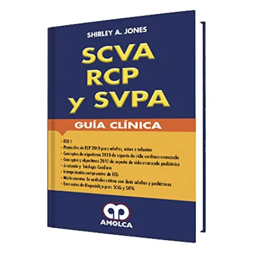 Portada de Guía Clínica SCVA,RCP y SVPA