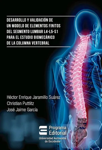 Portada de Desarrollo y validación de un modelo de elementos finitos del segmento lumbar L4-L5-S1 para estudio biomecánico de la columna vertebral