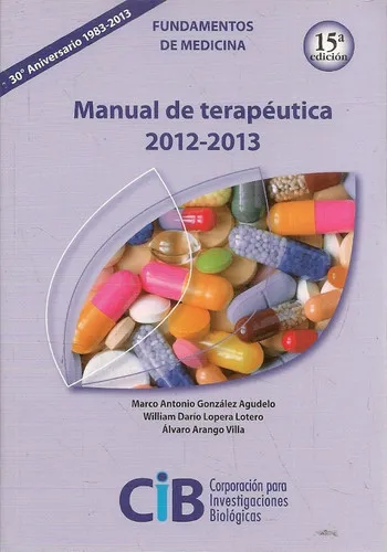 Portada de Fundamentos de medicina manual de terapéutica : 2012-2013
