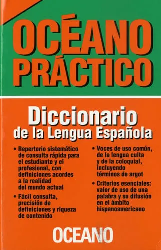 Portada de Oceano Practico/ Oceano Useful Diccionario De La Lengua Espanola/ Spanish Language Dictionary