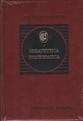 Portada de TERAPEUTICA HOMEOPATICA