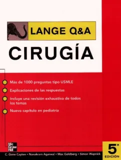 Portada de LANGE Q&A CIRUGIA