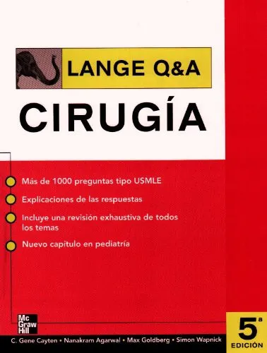 Portada de LANGE Q&A CIRUGIA