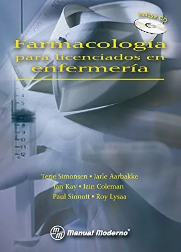 Portada de Farmacología para licenciados en enfermería