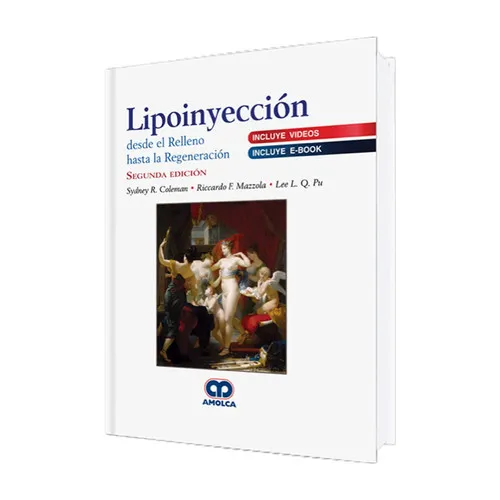 Portada de Lipoinyección desde el relleno hasta la regeneración (Spanish Edition)