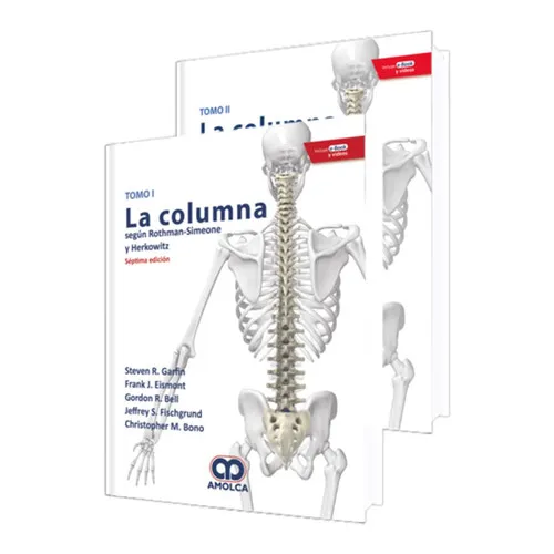 Portada de La Columna según Rothman-Simeone y Herkowitz, 2 Vols. + E-Book y Videos