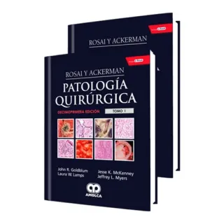 Portada de Rosai y Ackerman Patología Quirúrgica, 2 Vols. + E-Book