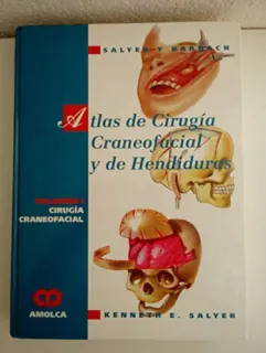 Portada de Atlas de cirugía craneofacial y de hendiduras Salyer y Bardach. Cirugía de hendiduras labial y palatina. Volumen II