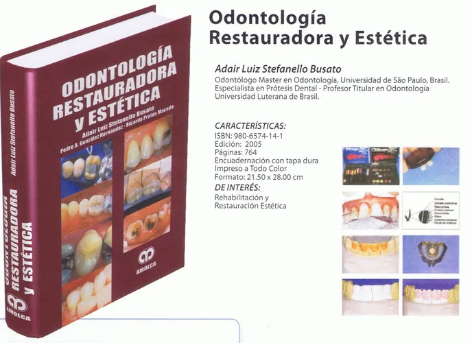 Portada de Odontología restauradora y estética