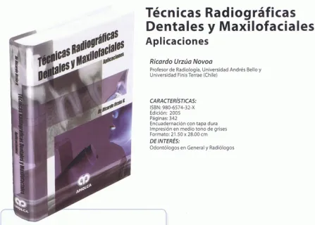 Portada de Técnicas radiográficas dentales y maxilofaciales aplicaciones