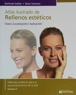 Portada de Atlas ilustrado de rellenos estéticos (Spanish Edition)