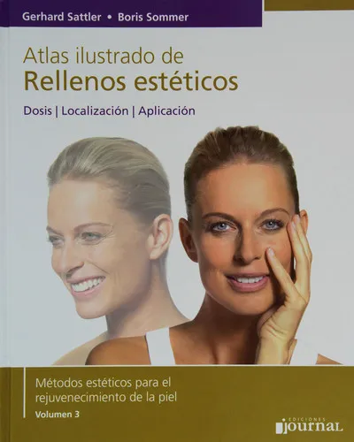 Portada de Atlas ilustrado de rellenos estéticos (Spanish Edition)