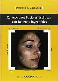 Portada de Correcciones faciales estéticas con rellenos inyectables