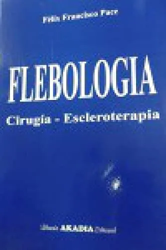 Portada de Flebología cirugía-escleroterapia