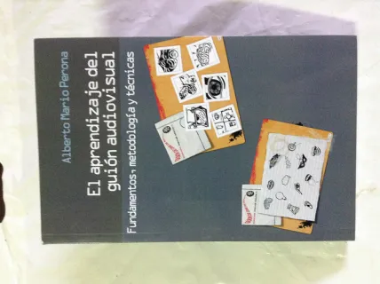 Portada de El aprendizaje del guión audiovisual: fundamentos, metodología y técnicas