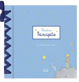 Portada de Nuestro principito El álbum del bebé