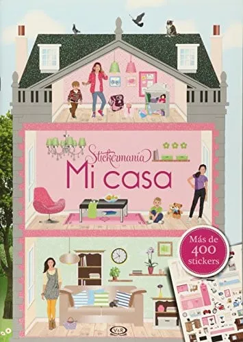 Portada de Mi casa: Stickermanía