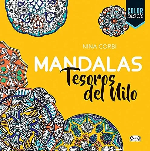 Portada de Mandalas: Tesoros del Nilo