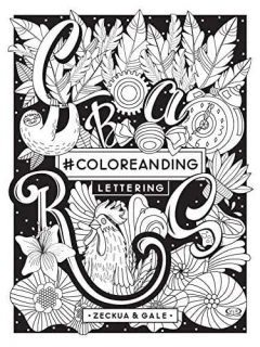 Portada de #Coloreanding: Lettering