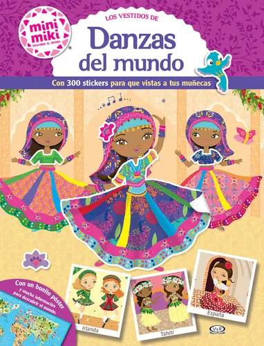 Portada de Los vestidos de danzas del mundo