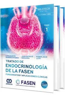 Portada de Tratado de Endocrinología de la FASEN. Fundamentos y aplicaciones clínicas - 2 Tomos