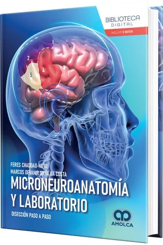 Portada de Microneuroanatomía y laboratorio. Disección paso a paso