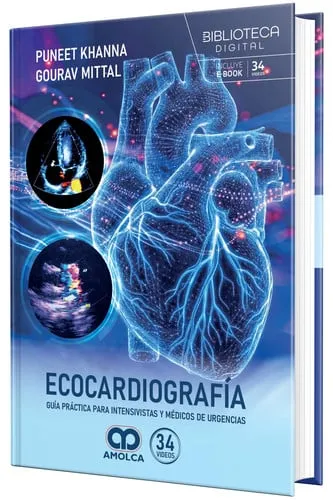 Portada de Ecocardiografía. Guía práctica para intensivistas y médicos de urgencias.