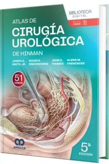 Portada de Atlas de cirugía urológica de Hinman