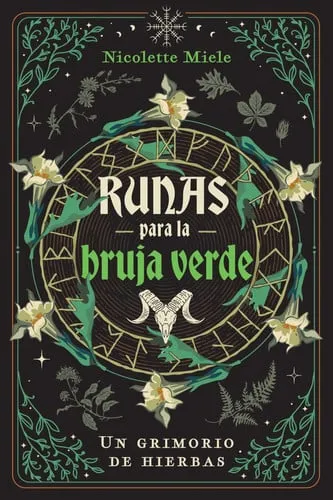 Portada de Runas para la bruja verde Un grimorio de hierbas