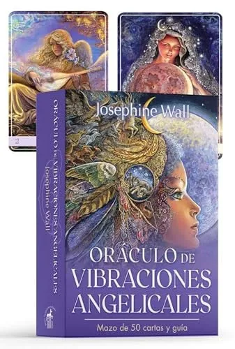 Portada de ORCULO DE VIBRACIONES ANGELICALES/ ANGELIC VIBRATIONS ORACLE mazo de 50 cartas y gua/ a... 50-card deck and guidebook